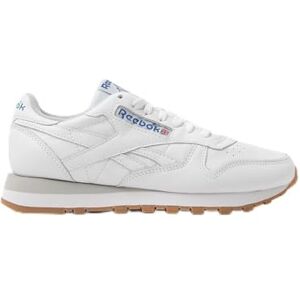 Reebok Baskets Classiques Unisexes en Cuir, FTWRWHITE/Bleu/Caoutchouc, 43 EU - Publicité Reebok Baskets Classiques Unisexes en Cuir, FTWRWHITE/Bleu/Caoutchouc, 43 EU - Publicité