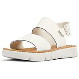 Camper Women's Oruga K201038 Flat Sandal, White Natural 015, 37 EU - Publicité Camper Women's Oruga K201038 Flat Sandal, White Natural 015, 37 EU - Publicité