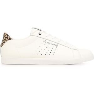 Le Coq Sportif Lucie Animal Sneakers Femme Design Tendance Confort Quotidien Semelle Adhérente Matière Cuir et Textile Taille 38 Optical White/Croissant - Publicité Le Coq Sportif Lucie Animal Sneakers Femme Design Tendance Confort Quotidien Semelle Adhérente Matière Cuir et Textile Taille 38 Optical White/Croissant - Publicité