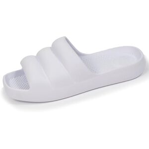 Isotoner Mules Claquettes Femme Confort et légèreté exceptionnelle, 37, Blanc - Publicité Isotoner Mules Claquettes Femme Confort et légèreté exceptionnelle, 37, Blanc - Publicité