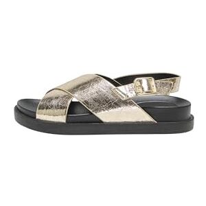 Only Femme PU Slingback Onlminnie-2 Noos Sandales à Bride arrière en polyuréthane, Couleur dorée, 36 EU - Publicité Only Femme PU Slingback Onlminnie-2 Noos Sandales à Bride arrière en polyuréthane, Couleur dorée, 36 EU - Publicité