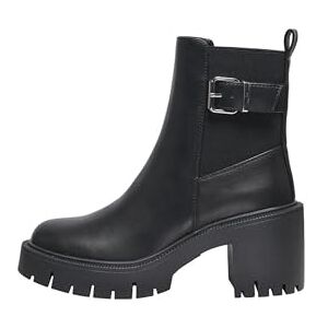 Only Femme Boot Onlbluebell-2 Buckle Bottines, Noir, 40 EU - Publicité Only Femme Boot Onlbluebell-2 Buckle Bottines, Noir, 40 EU - Publicité