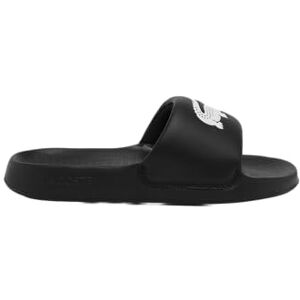 Lacoste Sandales Serve Slide 1.0 pour femme, Noir/blanc, 38 EU - Publicité Lacoste Sandales Serve Slide 1.0 pour femme, Noir/blanc, 38 EU - Publicité