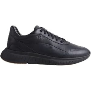 Boss Homme Titanis_slon_ltgrmx Baskets à Enfiler, Noir, 45 EU - Publicité Boss Homme Titanis_slon_ltgrmx Baskets à Enfiler, Noir, 45 EU - Publicité