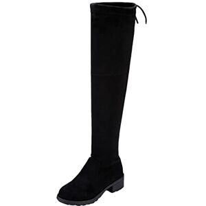 Allbestop Bottes Hautes Femme, Cuissarde Femme Talon Haut Sexy Pute Botte au Dessus Du Genou Bottes Hautes Cuir Botas à Plateforme de Talon Carré Para Mujer Cavalières Cuir Mollet Large(Noir,38) - Publicité Allbestop Bottes Hautes Femme, Cuissarde Femme Talon Haut Sexy Pute Botte au Dessus Du Genou Bottes Hautes Cuir Botas à Plateforme de Talon Carré Para Mujer Cavalières Cuir Mollet Large(Noir,38) - Publicité