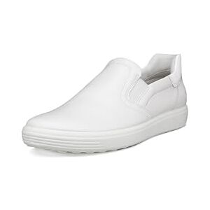 ECCO Baskets souples à enfiler pour femme, Blanc/blanc verni, 10-10.5 - Publicité ECCO Baskets souples à enfiler pour femme, Blanc/blanc verni, 10-10.5 - Publicité