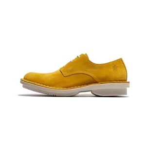 Fly London Women's FAKI149FLY Derby, Yellow, 38 - Publicité Fly London Women's FAKI149FLY Derby, Yellow, 38 - Publicité