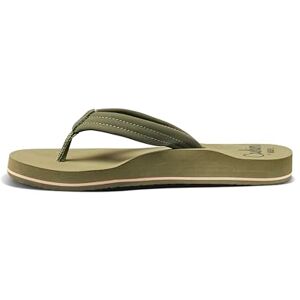 REEF Femme Sandale, Vert Olive, 45 EU - Publicité REEF Femme Sandale, Vert Olive, 45 EU - Publicité