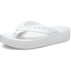 Crocs Femme Baya Platform Flip Tongs, White, 41/42 EU - Publicité Crocs Femme Baya Platform Flip Tongs, White, 41/42 EU - Publicité
