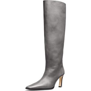 Michael Kors Femme Darrah Heeled Boot, Storm, 40.5 EU - Publicité Michael Kors Femme Darrah Heeled Boot, Storm, 40.5 EU - Publicité