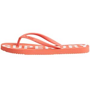 Superdry Tongs pour femme Code Essential, Hyper Fire Coral, Medium - Publicité Superdry Tongs pour femme Code Essential, Hyper Fire Coral, Medium - Publicité