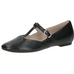 CAPRICE Chaussures à enfiler femme en cuir à boucle, Noir (Black Nappa), 38 EU - Publicité CAPRICE Chaussures à enfiler femme en cuir à boucle, Noir (Black Nappa), 38 EU - Publicité