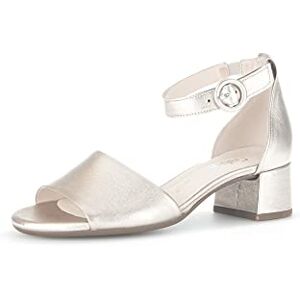 Gabor Femme Sandales, Dame Sandales Fines,Chaussures d'été,lanière,élégantes,féminines,à Talon léger,Beige (Muschel),41 EU / 7.5 UK - Publicité Gabor Femme Sandales, Dame Sandales Fines,Chaussures d'été,lanière,élégantes,féminines,à Talon léger,Beige (Muschel),41 EU / 7.5 UK - Publicité