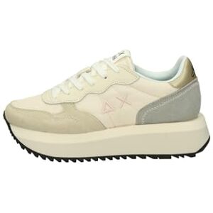 SUN68 Femme BIG Ally Shoe, Bianco Panna, 37 EU - Publicité SUN68 Femme BIG Ally Shoe, Bianco Panna, 37 EU - Publicité