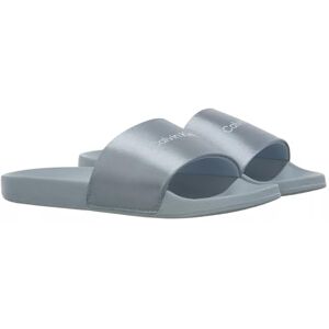 Calvin Klein CHANCLAS HW015080GY, argent métallique, 42 EU - Publicité Calvin Klein CHANCLAS HW015080GY, argent métallique, 42 EU - Publicité