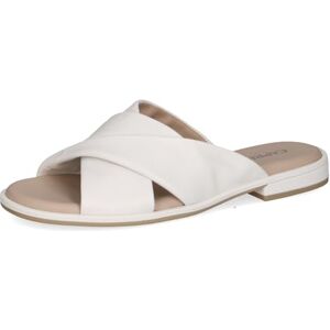 CAPRICE sandale femme en cuir, Blanc (WHITE NAPPA), 36 EU - Publicité CAPRICE sandale femme en cuir, Blanc (WHITE NAPPA), 36 EU - Publicité