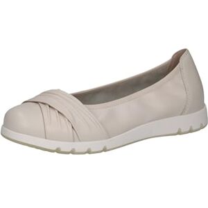 CAPRICE Confort Ballerines Femme en Cuir Confortables, Crème (Offwhite Nappa), 40 EU - Publicité CAPRICE Confort Ballerines Femme en Cuir Confortables, Crème (Offwhite Nappa), 40 EU - Publicité