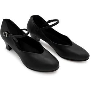 Capezio Junior Footlight Chaussures pour Danse de caractère Noir Noir, 4.5 N US EU - Publicité Capezio Junior Footlight Chaussures pour Danse de caractère Noir Noir, 4.5 N US EU - Publicité