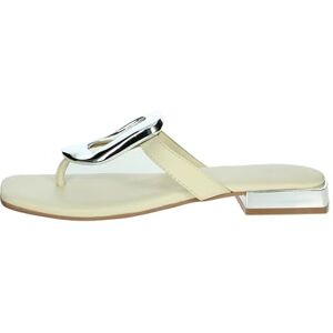GIOSEPPO Femme Sandales Gioielli Plates, Blanc Ivoire, 37 EU - Publicité GIOSEPPO Femme Sandales Gioielli Plates, Blanc Ivoire, 37 EU - Publicité