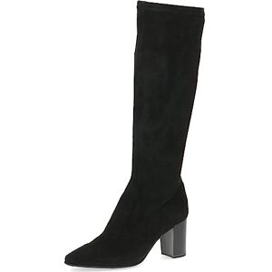 CAPRICE Bottes hautes femme à talon À bout pointu Vegan, Noir (Black Stretch), 38 EU - Publicité CAPRICE Bottes hautes femme à talon À bout pointu Vegan, Noir (Black Stretch), 38 EU - Publicité