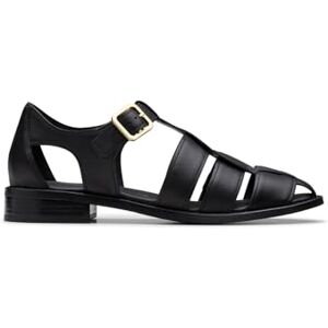 Clarks Hana Sun Black Leather 36 - Publicité Clarks Hana Sun Black Leather 36 - Publicité
