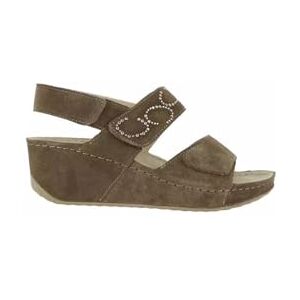 Scholl Aberdeen Wedge Sandales Femme Beige 41 - Publicité Scholl Aberdeen Wedge Sandales Femme Beige 41 - Publicité