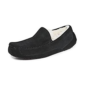 UGG Homme Ascot Slip on Slipper, Noir, 45 EU - Publicité UGG Homme Ascot Slip on Slipper, Noir, 45 EU - Publicité