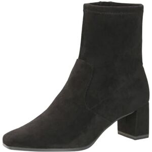CAPRICE Bottines femme à talons à fermeture éclair véganes, Noir (Black Stretch), 39 EU - Publicité CAPRICE Bottines femme à talons à fermeture éclair véganes, Noir (Black Stretch), 39 EU - Publicité