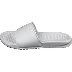 Nike Benassi Sandales à enfiler pour femme, blanc, 38 EU - Publicité Nike Benassi Sandales à enfiler pour femme, blanc, 38 EU - Publicité