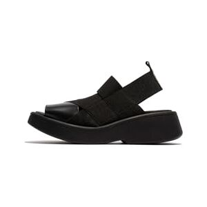 Fly London Women's MALN202FLY Sandal, Black, 37 - Publicité Fly London Women's MALN202FLY Sandal, Black, 37 - Publicité
