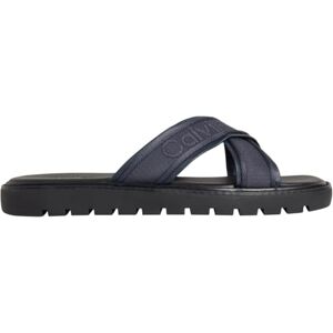 Calvin Klein Sandales plates Sq Molded Xcross Wb pour homme, bleu (Ck Navy/Black), 8 - Publicité Calvin Klein Sandales plates Sq Molded Xcross Wb pour homme, bleu (Ck Navy/Black), 8 - Publicité