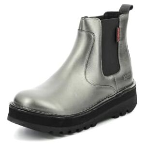 Kickers Kickyoto, Boots Femme, Gris, 37 - Publicité Kickers Kickyoto, Boots Femme, Gris, 37 - Publicité