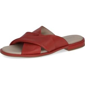 Caprice Sandale Femme en Cuir, Rouge (Red Nappa), 38 EU - Publicité Caprice Sandale Femme en Cuir, Rouge (Red Nappa), 38 EU - Publicité