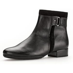 Gabor Femme Bottines Dame Bottines Demi-Bottes Bottine Haut de la Cheville Fermeture éclair Noir (Schwarz) / 01 40.5 EU 7 UK - Publicité Gabor Femme Bottines Dame Bottines Demi-Bottes Bottine Haut de la Cheville Fermeture éclair Noir (Schwarz) / 01 40.5 EU 7 UK - Publicité