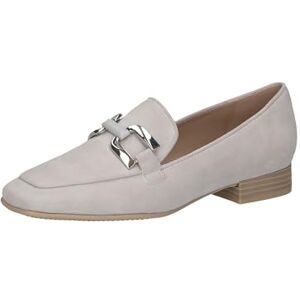 CAPRICE Mocassins Femme à Talon en Cuir Élégants, Gris (Arctic Suede), 37 EU - Publicité CAPRICE Mocassins Femme à Talon en Cuir Élégants, Gris (Arctic Suede), 37 EU - Publicité