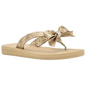 Guess Tuta Tongs pour femme, Or 710, 42 EU - Publicité Guess Tuta Tongs pour femme, Or 710, 42 EU - Publicité