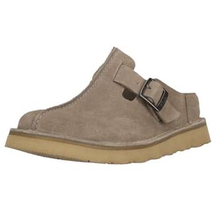 Clarks Homme Solsbury Mule Sandale Glissante, Grey Suede, 45 EU - Publicité Clarks Homme Solsbury Mule Sandale Glissante, Grey Suede, 45 EU - Publicité