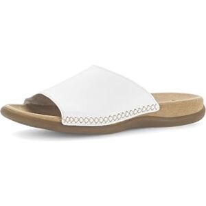Gabor Shoes Gabor Jollys, Mules Femme, Blanc (Weiss),44 EU - Publicité Gabor Shoes Gabor Jollys, Mules Femme, Blanc (Weiss),44 EU - Publicité