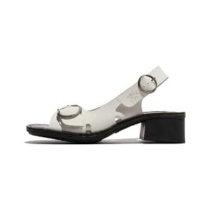 Fly London Femme EDOV237FLY Sandal, White/Black, 42 EU - Publicité Fly London Femme EDOV237FLY Sandal, White/Black, 42 EU - Publicité
