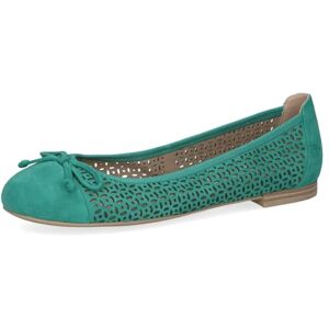 CAPRICE Femme 9-22185-42 Ballerines, Daim émeraude, 41 EU - Publicité CAPRICE Femme 9-22185-42 Ballerines, Daim émeraude, 41 EU - Publicité