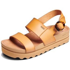 REEF Vista Hi Buckle Sandales tendance à plateforme pour femme, soutien de la voûte plantaire, semelle intérieure rembourrée ultra douce, naturel, 36 EU - Publicité REEF Vista Hi Buckle Sandales tendance à plateforme pour femme, soutien de la voûte plantaire, semelle intérieure rembourrée ultra douce, naturel, 36 EU - Publicité