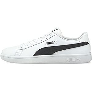 Puma Smash v2 L Baskets Mixte, Puma Blanc Puma Noir, 36 EU - Publicité Puma Smash v2 L Baskets Mixte, Puma Blanc Puma Noir, 36 EU - Publicité
