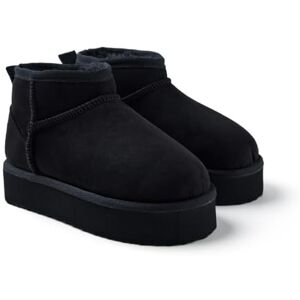 GIOSEPPO Femme Brooten Botte Oxford, Noir, 39 EU - Publicité GIOSEPPO Femme Brooten Botte Oxford, Noir, 39 EU - Publicité