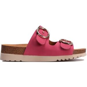 Scholl MALIBU' 2 STRAPS Nubuck Fuchsia - Publicité Scholl MALIBU' 2 STRAPS Nubuck Fuchsia - Publicité