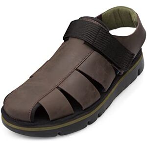 Camper Men's Oruga Sandal K100285 Flat, Dark Brown 006, 46 EU - Publicité Camper Men's Oruga Sandal K100285 Flat, Dark Brown 006, 46 EU - Publicité