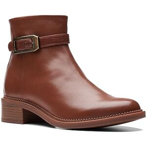 Clarks Bottes tendance Maye Grace pour femme, Marron clair/cuir, 39 EU - Publicité Clarks Bottes tendance Maye Grace pour femme, Marron clair/cuir, 39 EU - Publicité