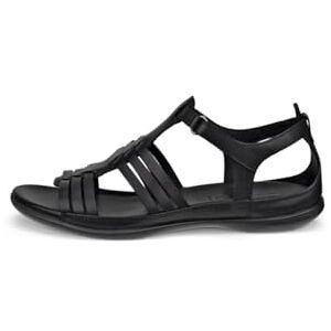 ECCO Sandales romaines Flash pour femme, noir, pointure 39 - Publicité ECCO Sandales romaines Flash pour femme, noir, pointure 39 - Publicité