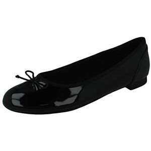 Clarks Femme Couture Bloom Ballerines Plates, Femme, Black Leather, 41 EU - Publicité Clarks Femme Couture Bloom Ballerines Plates, Femme, Black Leather, 41 EU - Publicité