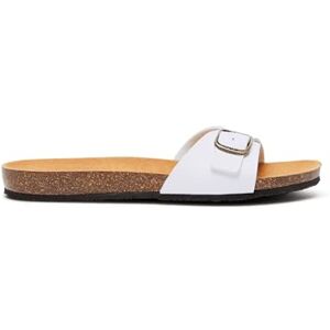 Scholl Didier, Sandali Uomo, 1 cinturino, Bianco, 39 EU - Publicité Scholl Didier, Sandali Uomo, 1 cinturino, Bianco, 39 EU - Publicité