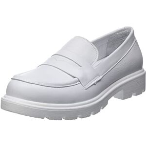Andrea Conti Mocassin pour Femme, Blanc, 36 EU - Publicité Andrea Conti Mocassin pour Femme, Blanc, 36 EU - Publicité